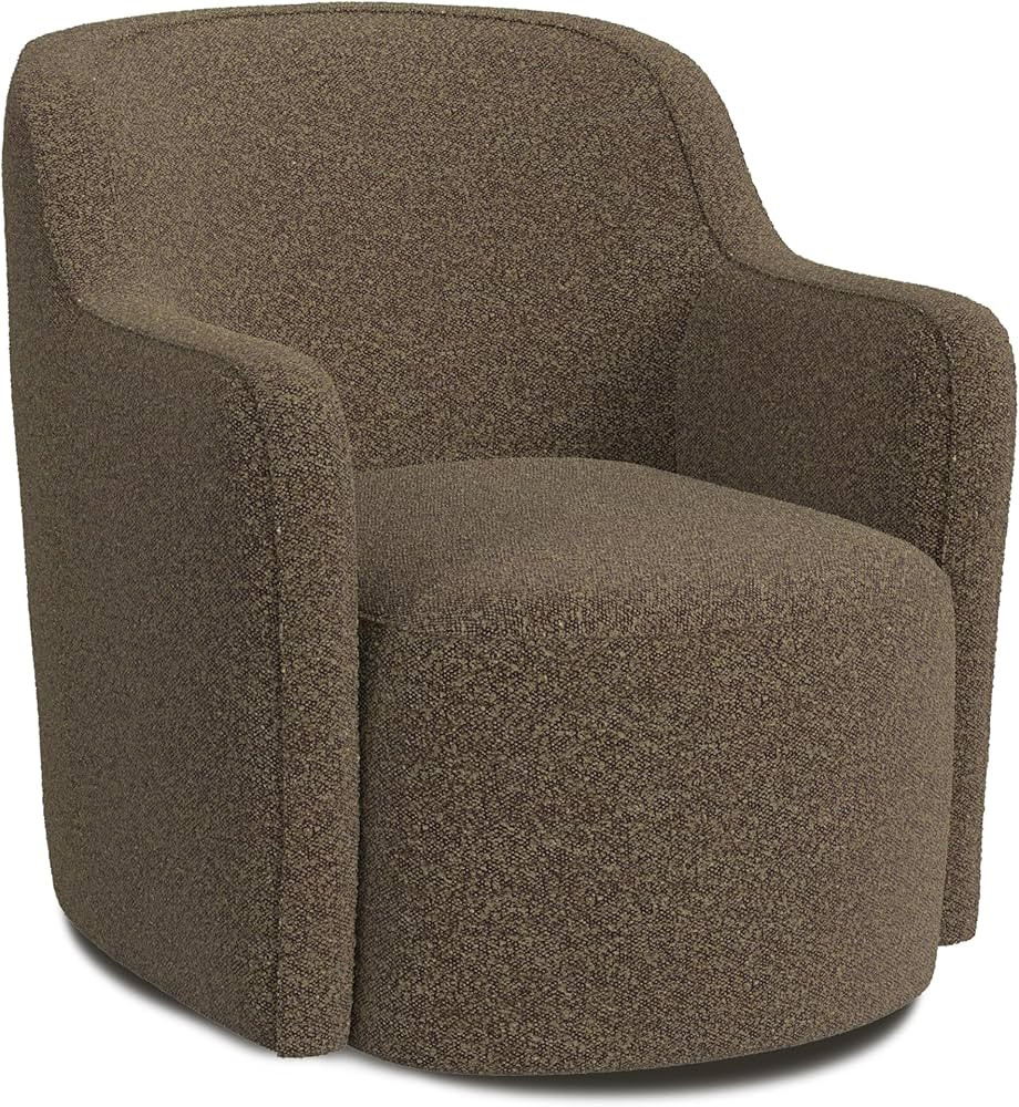 Upholstered 360° Barrel Back Living Room & Bedroom | Decorative Home Furniture Swivel Accent Cha... | Amazon (US)