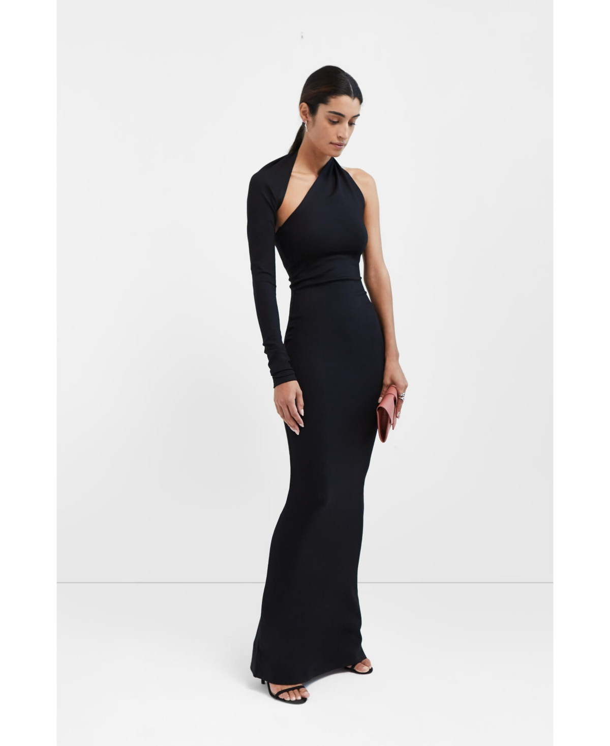 Marcella Women's Manhattan One Shoulder Gown - Black | Macy's