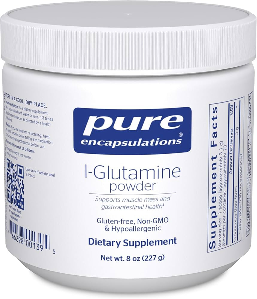 Pure Encapsulations L-Glutamine Powder - Supplement for Immune and Digestive Support, Gut Health ... | Amazon (US)