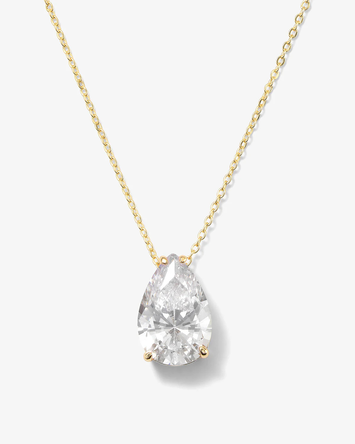 Are You Jealous Necklace | Gold Teardrop Statement | Melinda Maria Jewelry