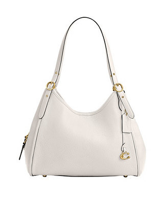 COACH Bella Medium Leather Shoulder Bag - Macy's | Macy's