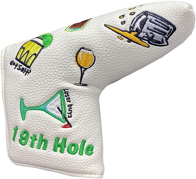 Giggle Golf Blade Putter Cover | Golf Bag Accessory | Great Golf Gift for Women & Men | Amazon (US)