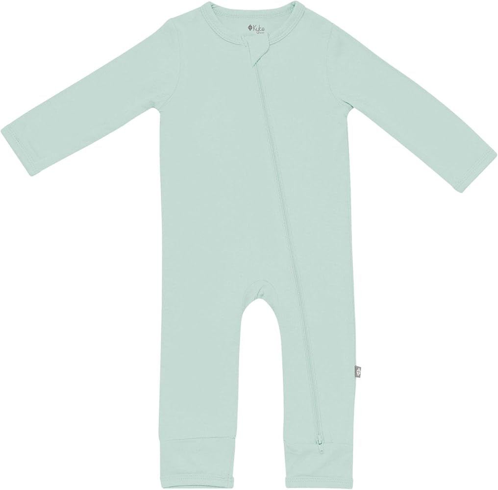 KYTE BABY Bamboo from Rayon Zippered Rompers | Amazon (US)