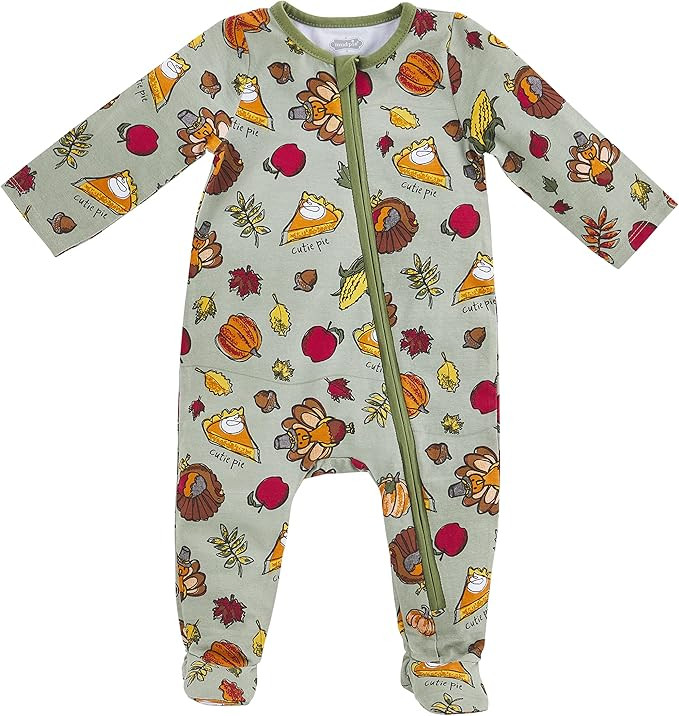 Mud Pie Baby Boys Turkey Sleeper | Amazon (US)