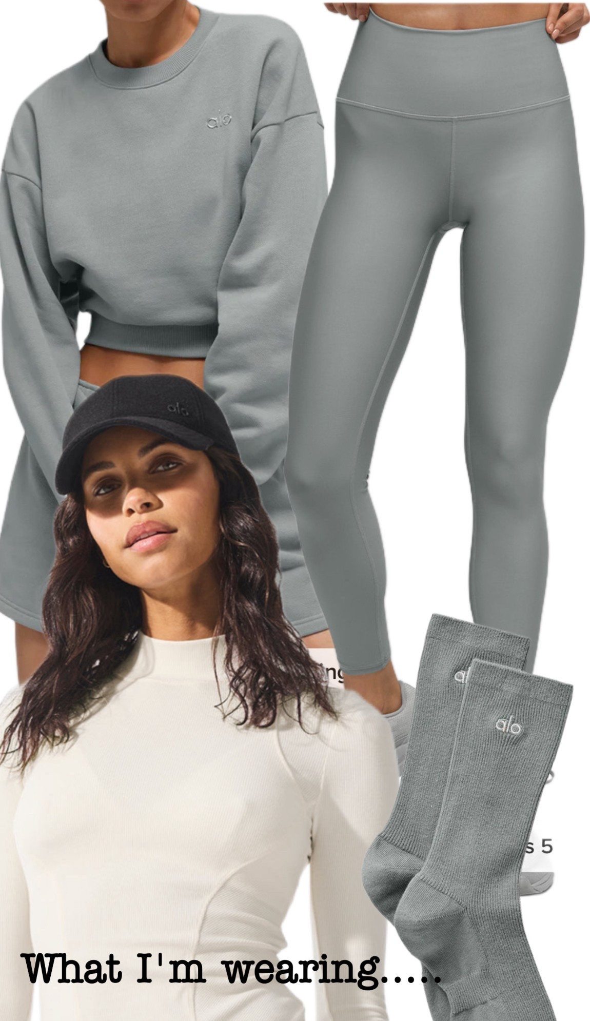 My set today is @alo I’m wearing size S in everything 🩶… 
There is 30% off if you sign up to become a member ✨

#LTKautumn #LTKsale #LTKeurope