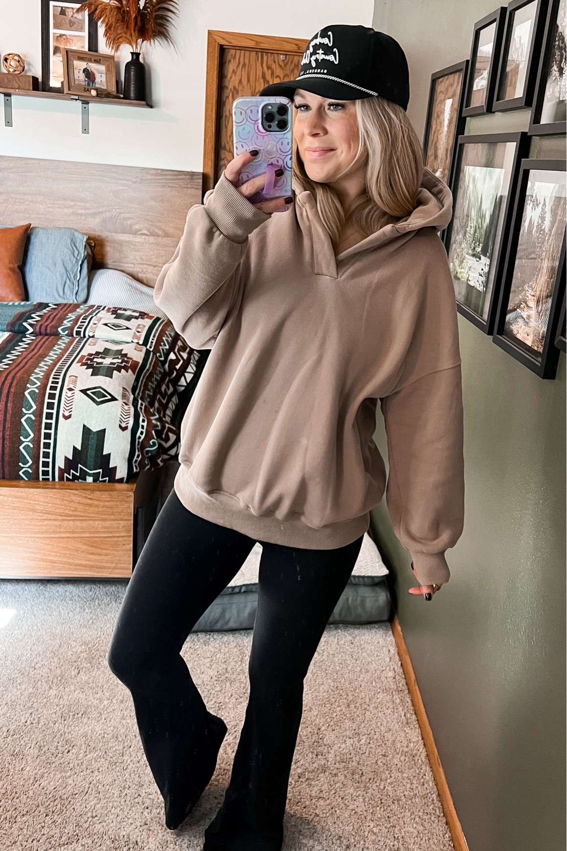 Absolute fav sweatshirt. This one is such good quality and so soft. I’ve washed it 10+ times and no shrinking 
In my true size medium. 
Hat is cowboy country club on IG 


#LTKFindsUnder50 #LTKMidsize #LTKxPrimeDay