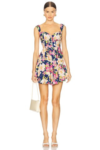 Yumi Kim Sylvia Dress in Glamour Garden Navy from Revolve.com | Revolve Clothing (Global)