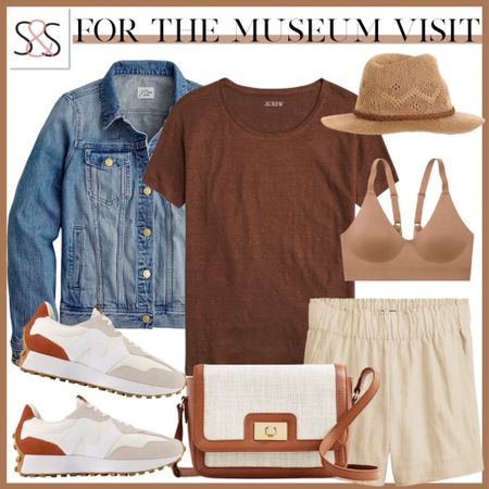 A clean tee with linen shorts are great for warm weather exploring this spring!

#LTKstyletip #LTKtravel #LTKSeasonal
