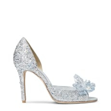 Crystal Covered Open Toe Pumps | Jimmy Choo (US)