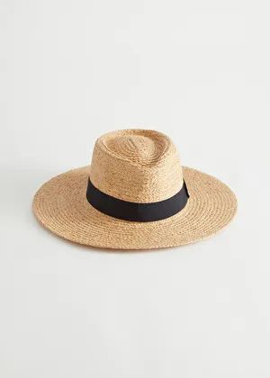 Ribbon Brim Straw Hat | & Other Stories US