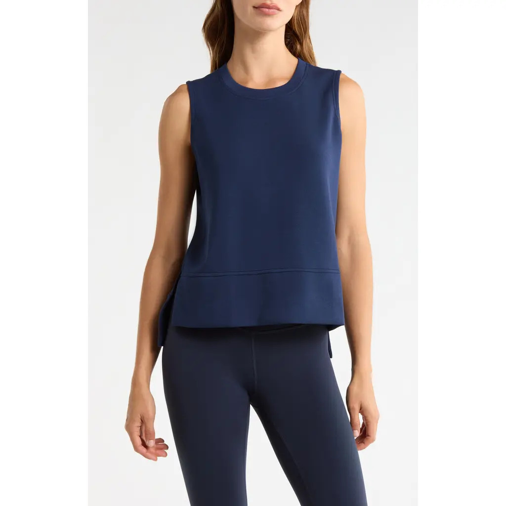 SPANX® Lightweight Tank in Timeless Navy at Nordstrom, Size Small | Nordstrom