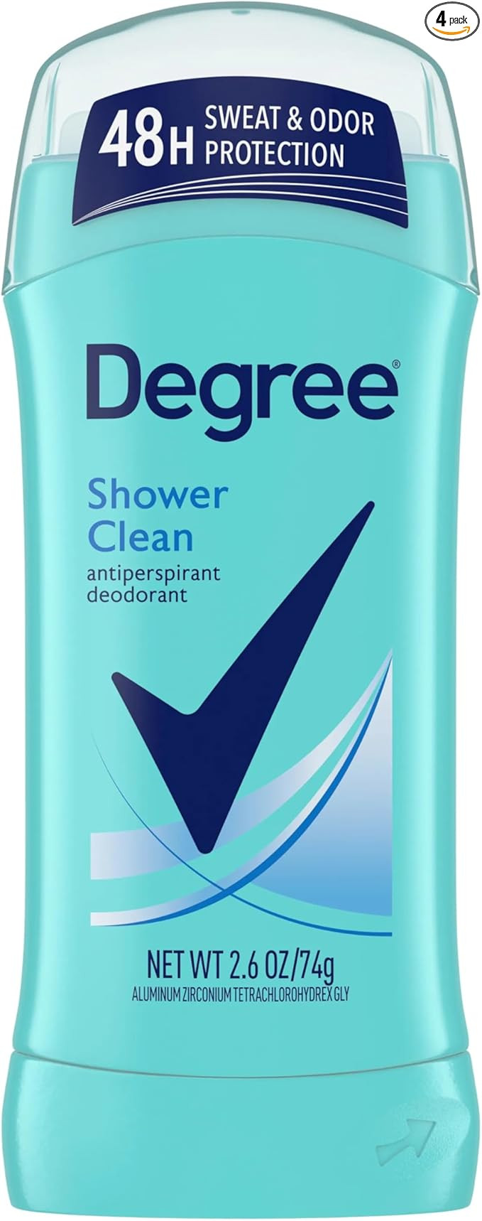 Degree Deod Inv Sld Shwer Size 2.6z Degree Women'S Shower Clean Body Responsive Invisible Anti-Pe... | Amazon (US)