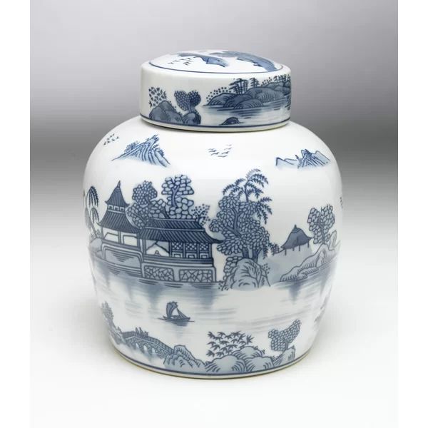 Desin Porcelain Jar | Wayfair North America