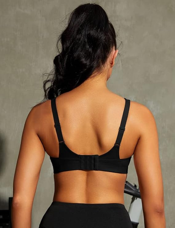 Wingslove High Impact Sports Bras for Women Plus Size Non Padded Wirefree Workout Bra Bounce Cont... | Amazon (US)
