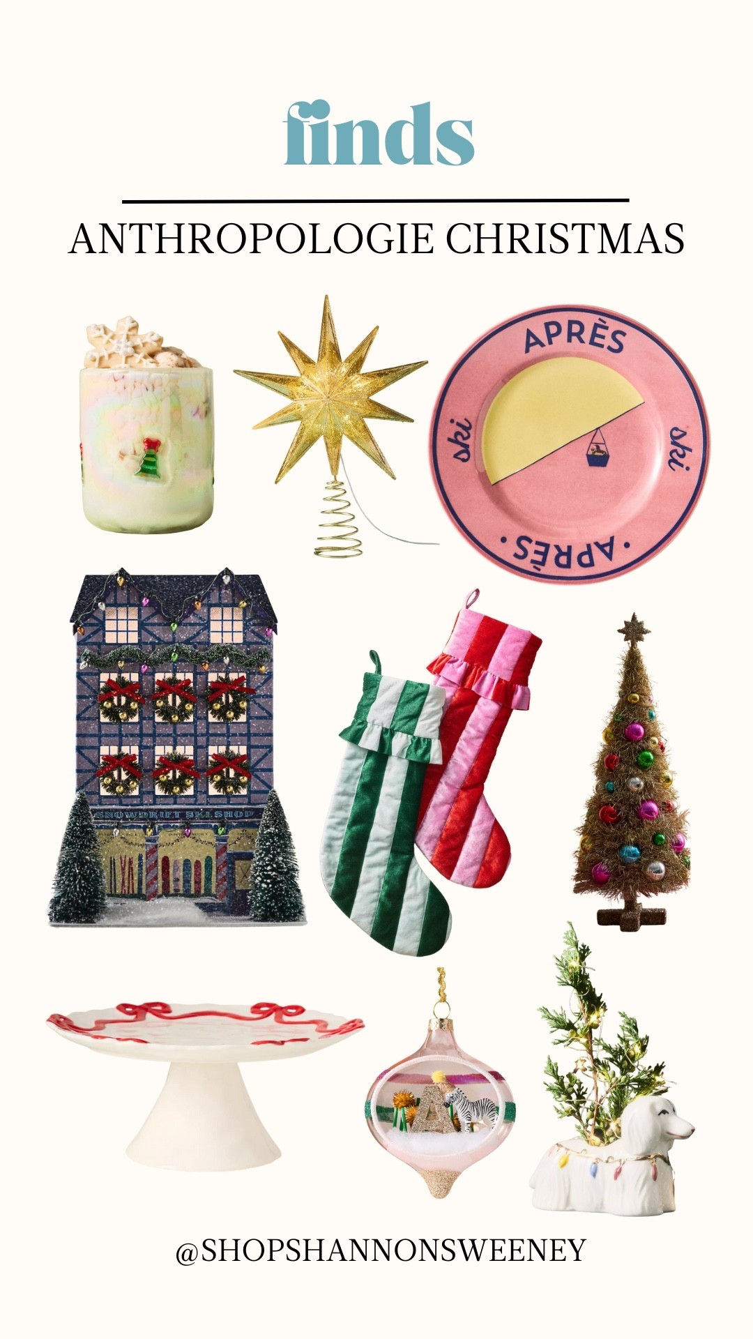 Anthropologie Christmas decor ❤️

#LTKSeasonal #LTKHoliday