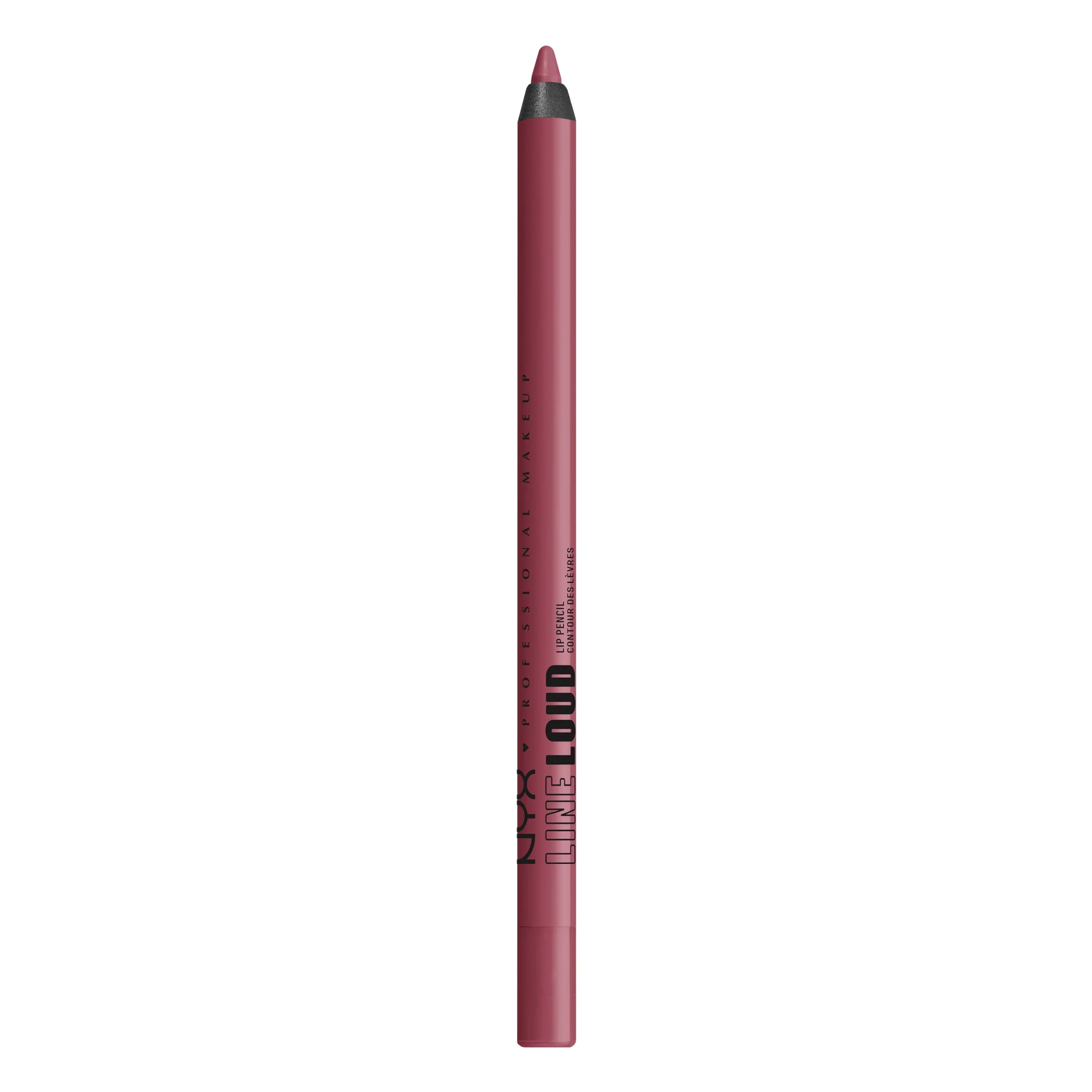 NYX Professional Makeup Line Loud Lip Liner, Longwear Matte Lip Pencil, Goal Getter | Walmart (US)