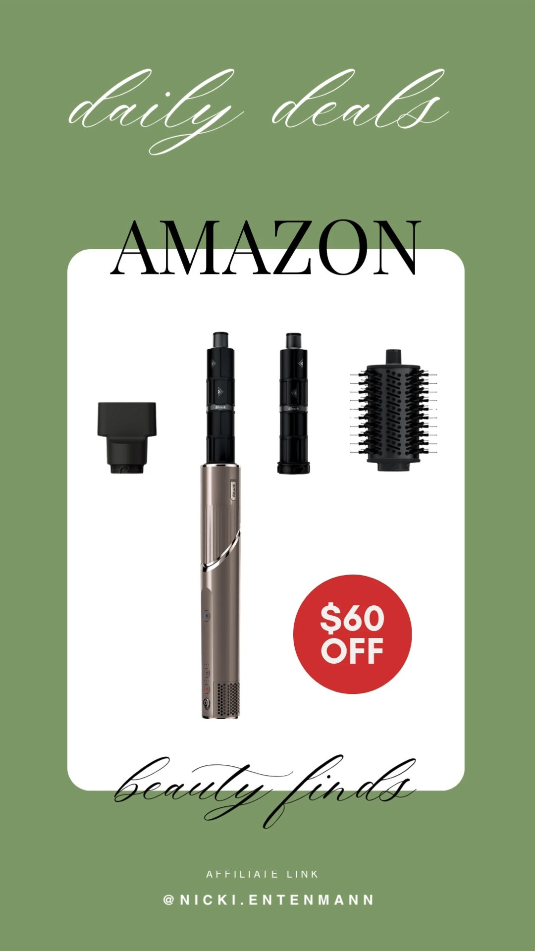 This Shark FlexStyle air styling and drying system brings cheerful versatility and effortless shine to everyday hair care with sleek flair. #SharkFlexStyle #HairDryer #AirStylingSystem #BeautyEssentials #DailyGlam #HairCareGoals #SalonStyle #ModernBeauty #SmartLiving #StylingTools 💇‍♀️✨🌈
 

 #LTKgrwm #LTKselfcare #LTKBeauty