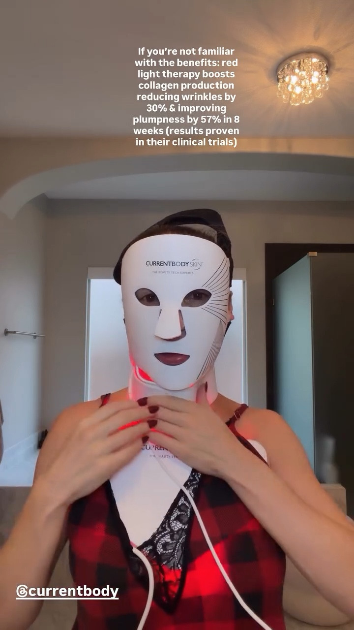 Currentbody sale 20% off with my code GLAMOURCB on led masks, Microneedling, RF skin tightening and all of their beauty devices. If you’re not familiar with the benefits: red light therapy boosts collagen production reducing wrinkles by 30% & improving plumpness by 57% in 8 weeks (results proven in their clinical trials) @currentbody

#LTKBeauty #LTKSaleAlert #LTKCyberWeek