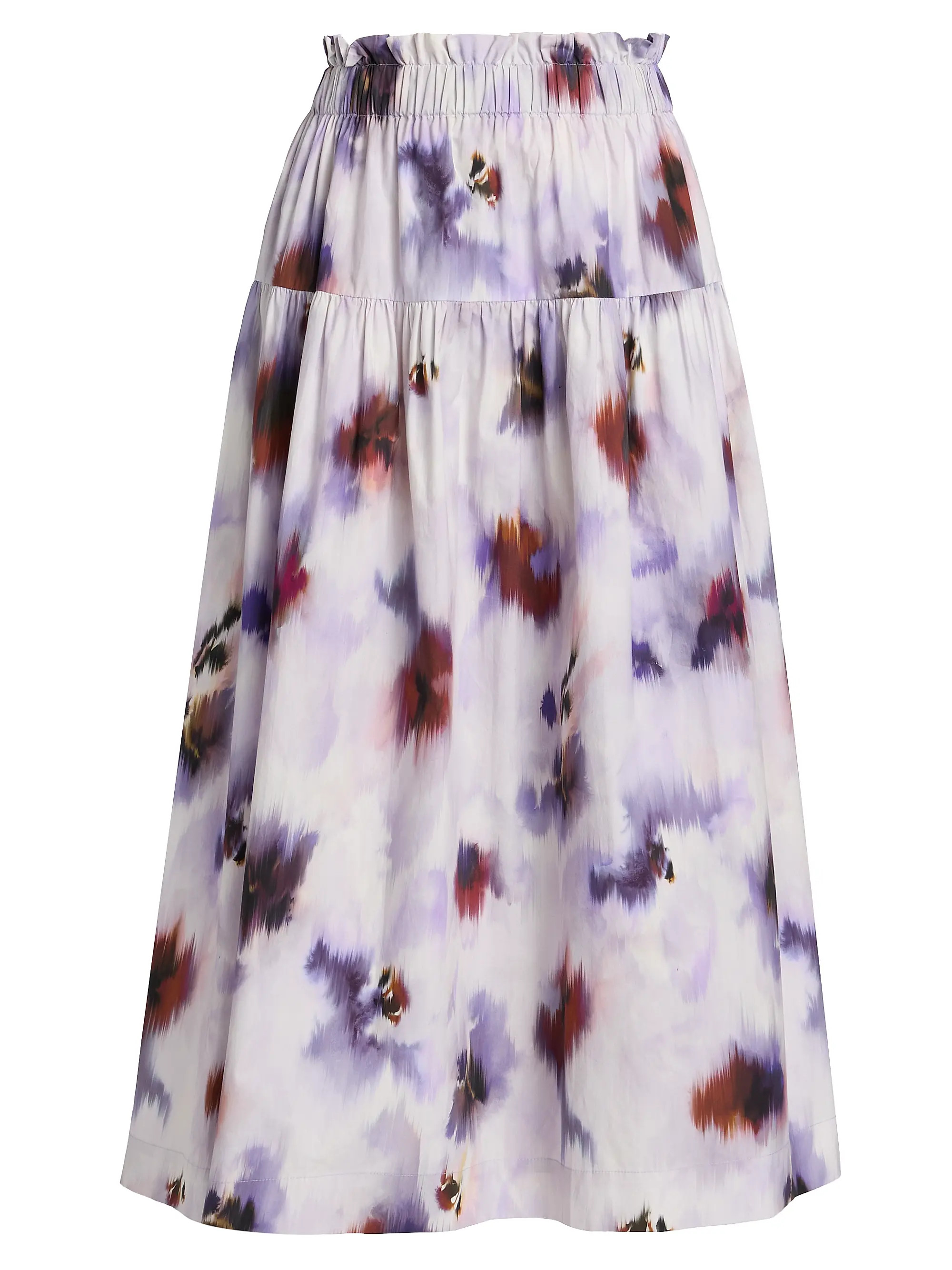 Jayden Floral Cotton Maxi Skirt | Saks Fifth Avenue