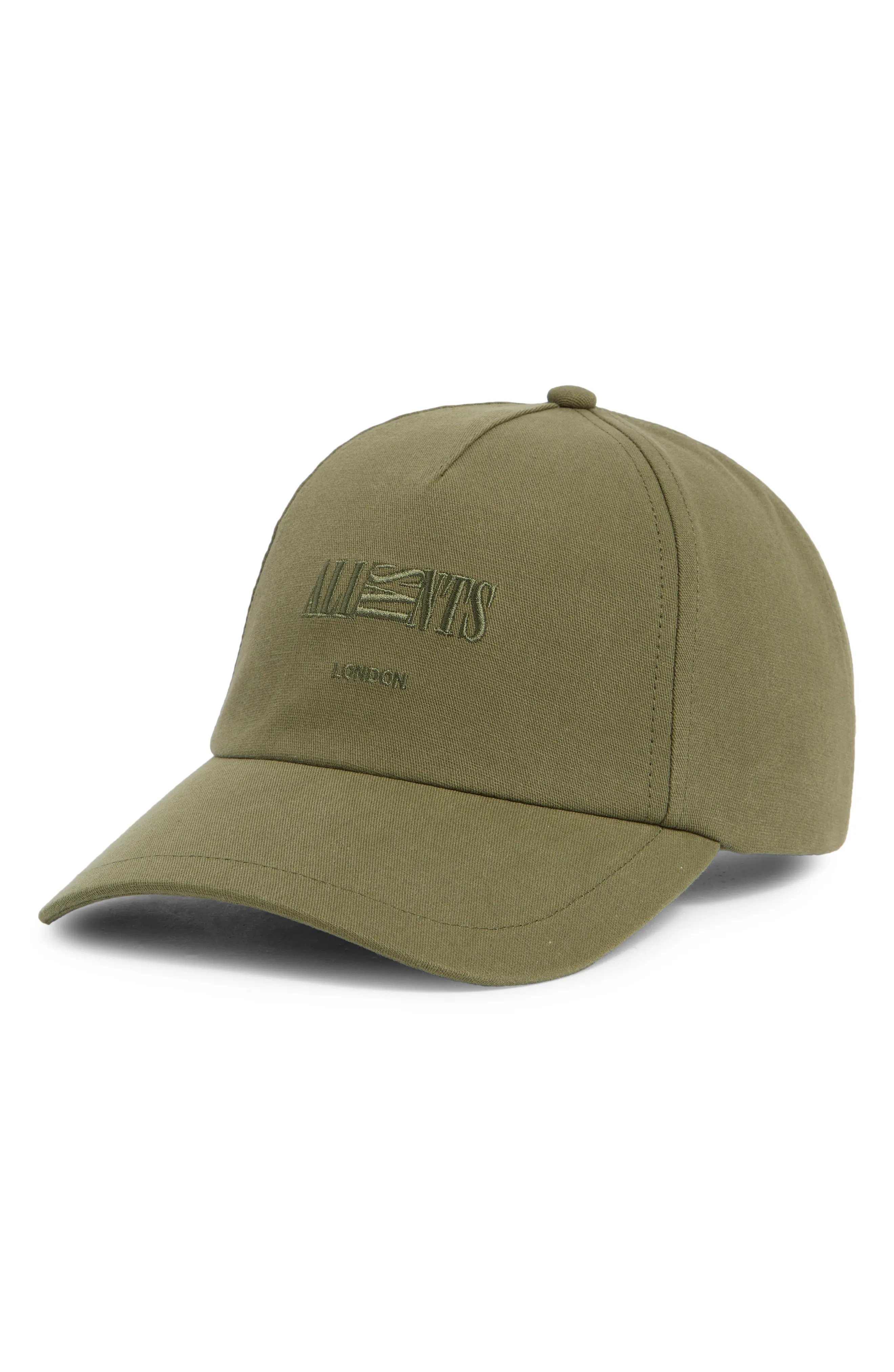 AllSaints Burman Logo Baseball Cap (Women) | Nordstromrack | Nordstrom Rack