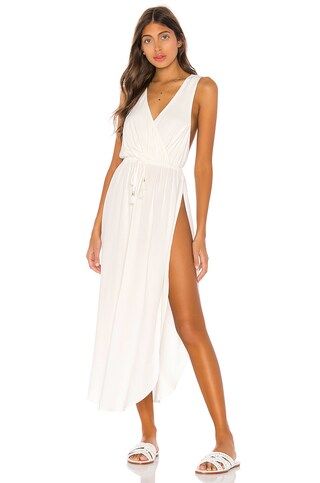 L*SPACE Kenzie Cover Up Dress in Cream from Revolve.com | Revolve Clothing (Global)