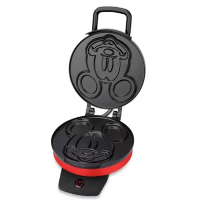 Disney® Classic Mickey Mouse Waffle Maker in Red | Bed Bath & Beyond