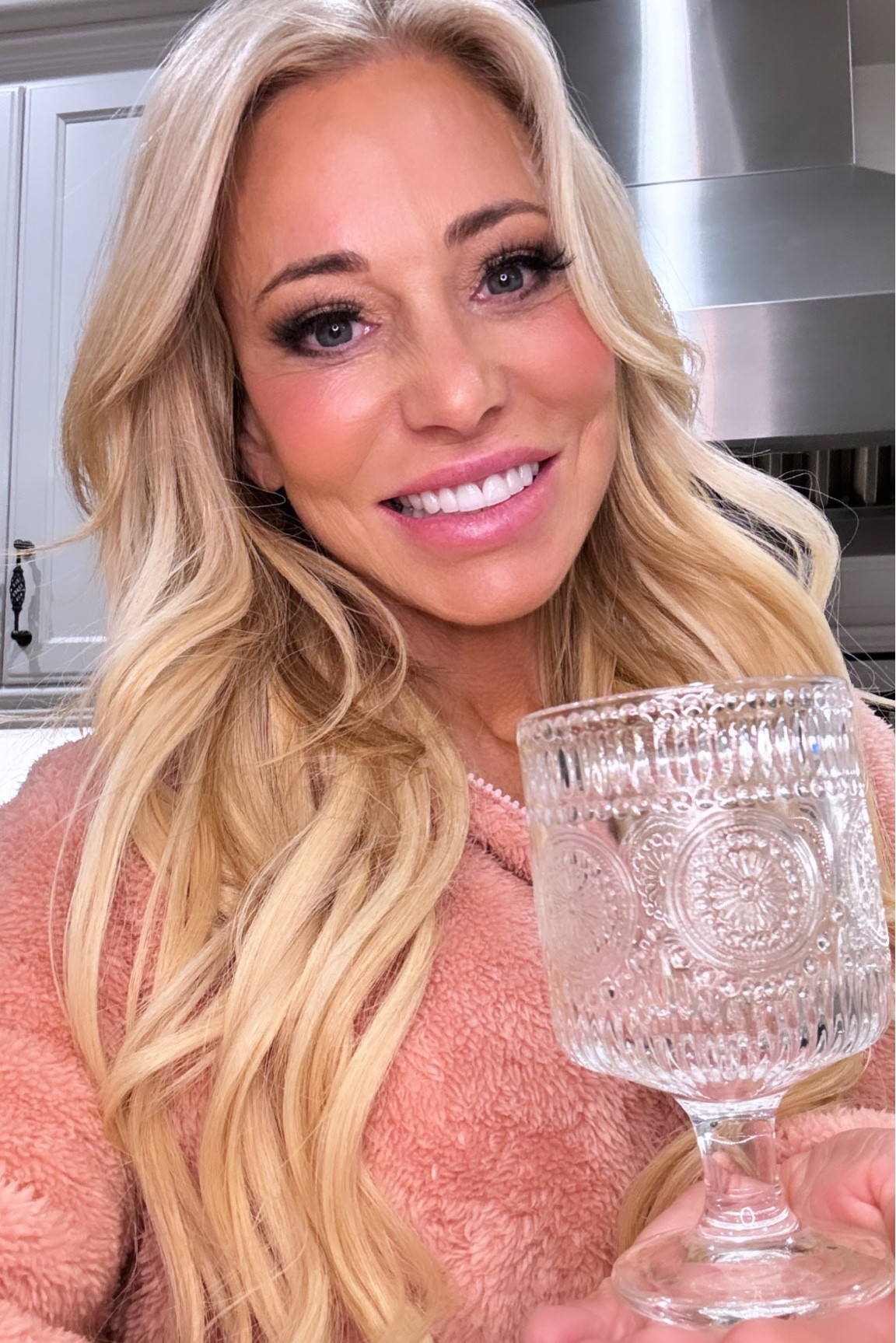 Beautiful romantic Vintage Goblet Glasses of 4, Charming Vintage Embossed Floral Decorative Glass Cups Set

#LTKfindsunder50 #LTKSpringSale #LTKhome