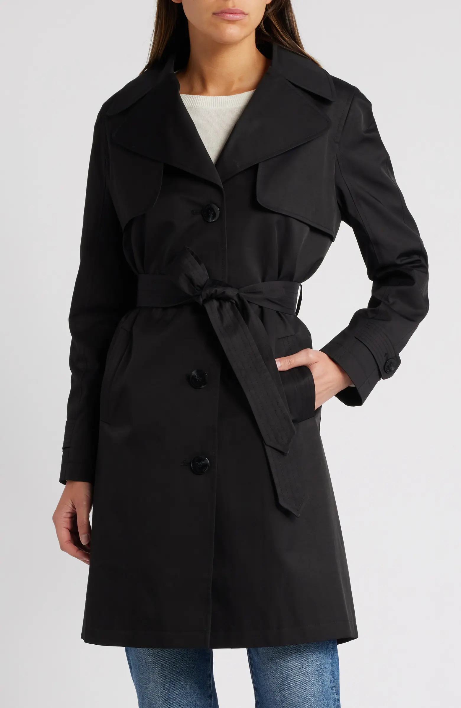 Water Resistant Cotton Blend Trench Coat | Nordstrom