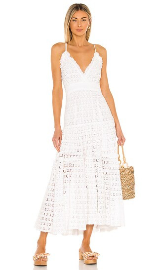 Celestia Gown in True White | Revolve Clothing (Global)
