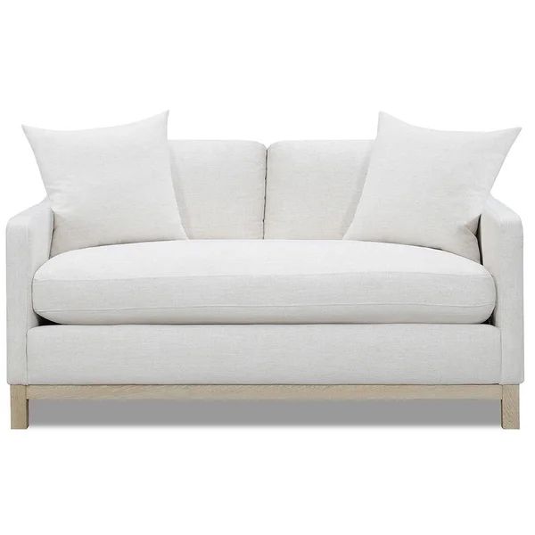 Thelonious 62" Square Arm Loveseat with Reversible Cushions | Wayfair Professional
