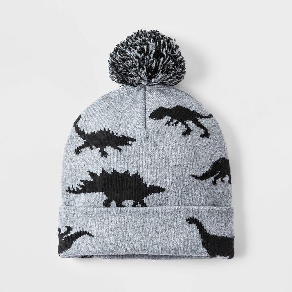 Boys' Dino Hat - Cat & Jack™ Gray | Target