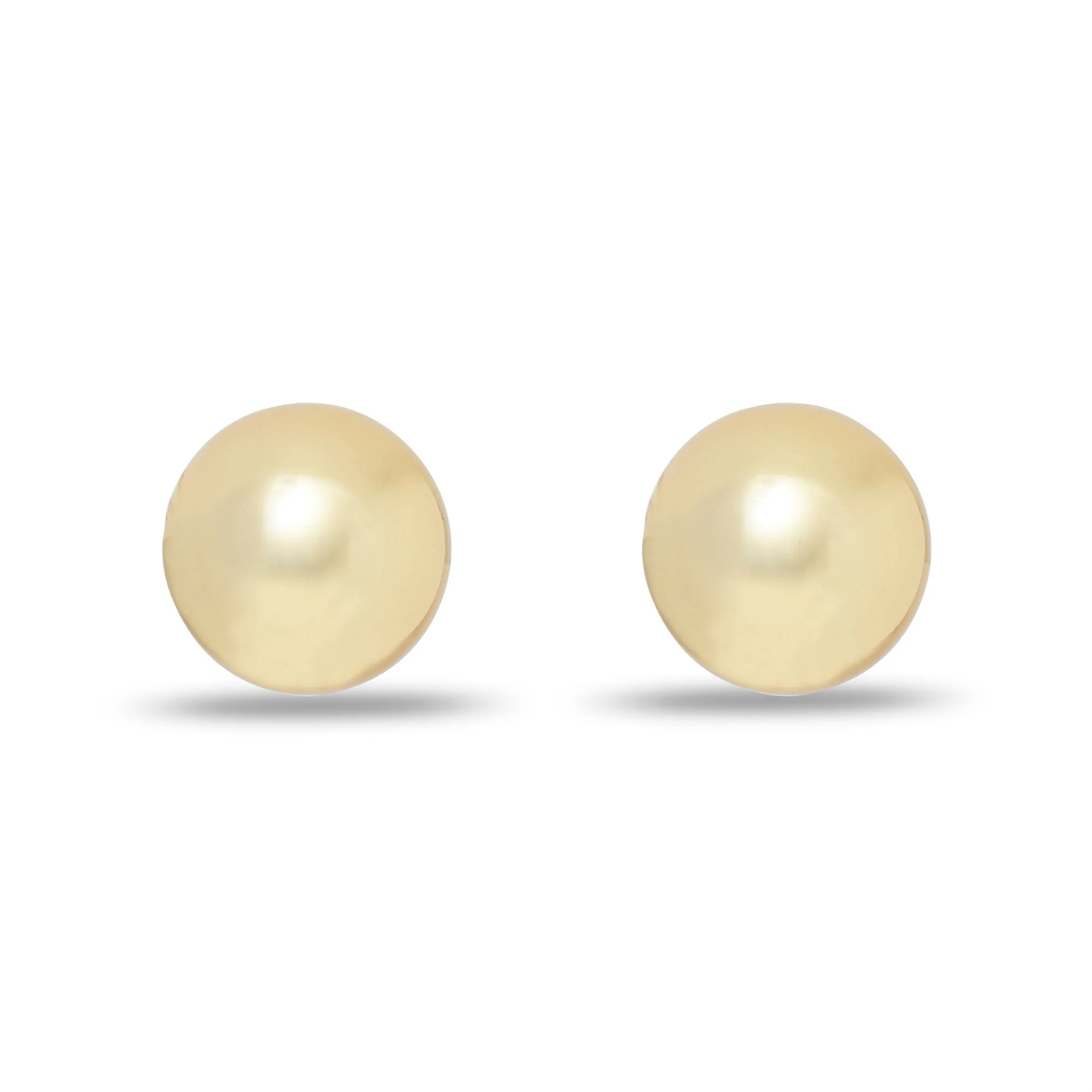 GOLD DOME BUTTON EARRINGS | LELE SADOUGHI