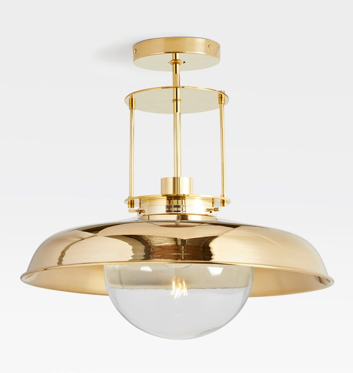 Ormandy 18" Semi-Flush Mount | Rejuvenation