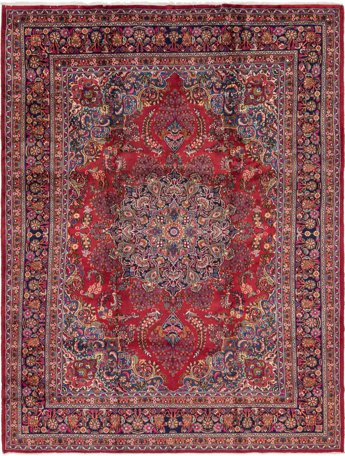 9' 9 x 12' 10 Mashad Persian Rug | Rugs.com