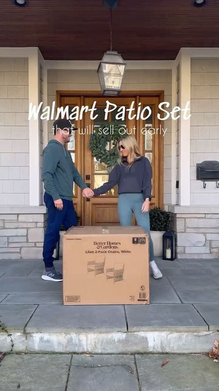 My favorite Walmart patio set that will sell out early!! Snag this designed inspired buy for a fraction of the cost!!
(5/4)

#LTKhome #LTKstyletip #LTKVideo