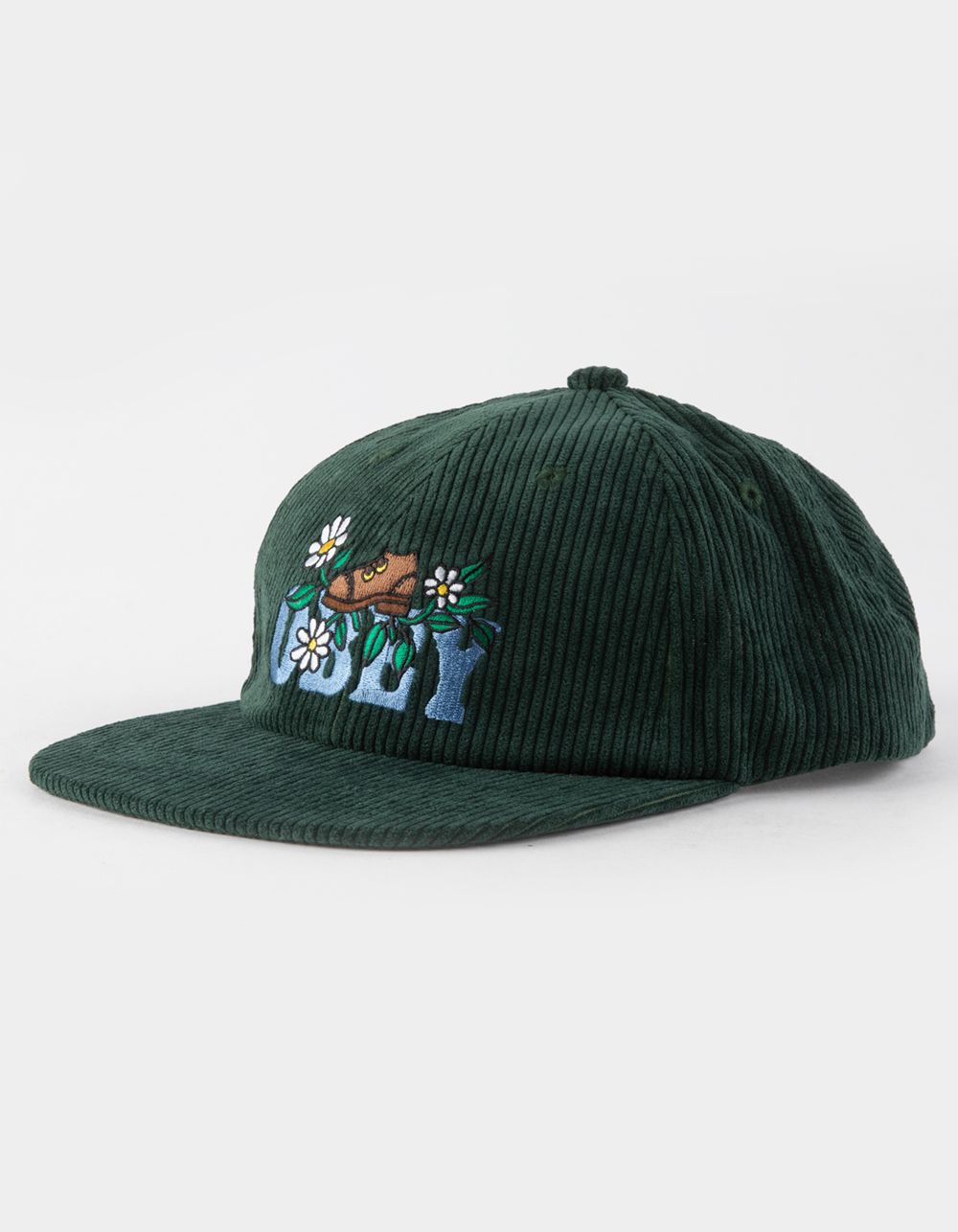 OBEY Garden 6 Panel Mens Strapback Hat | Tillys