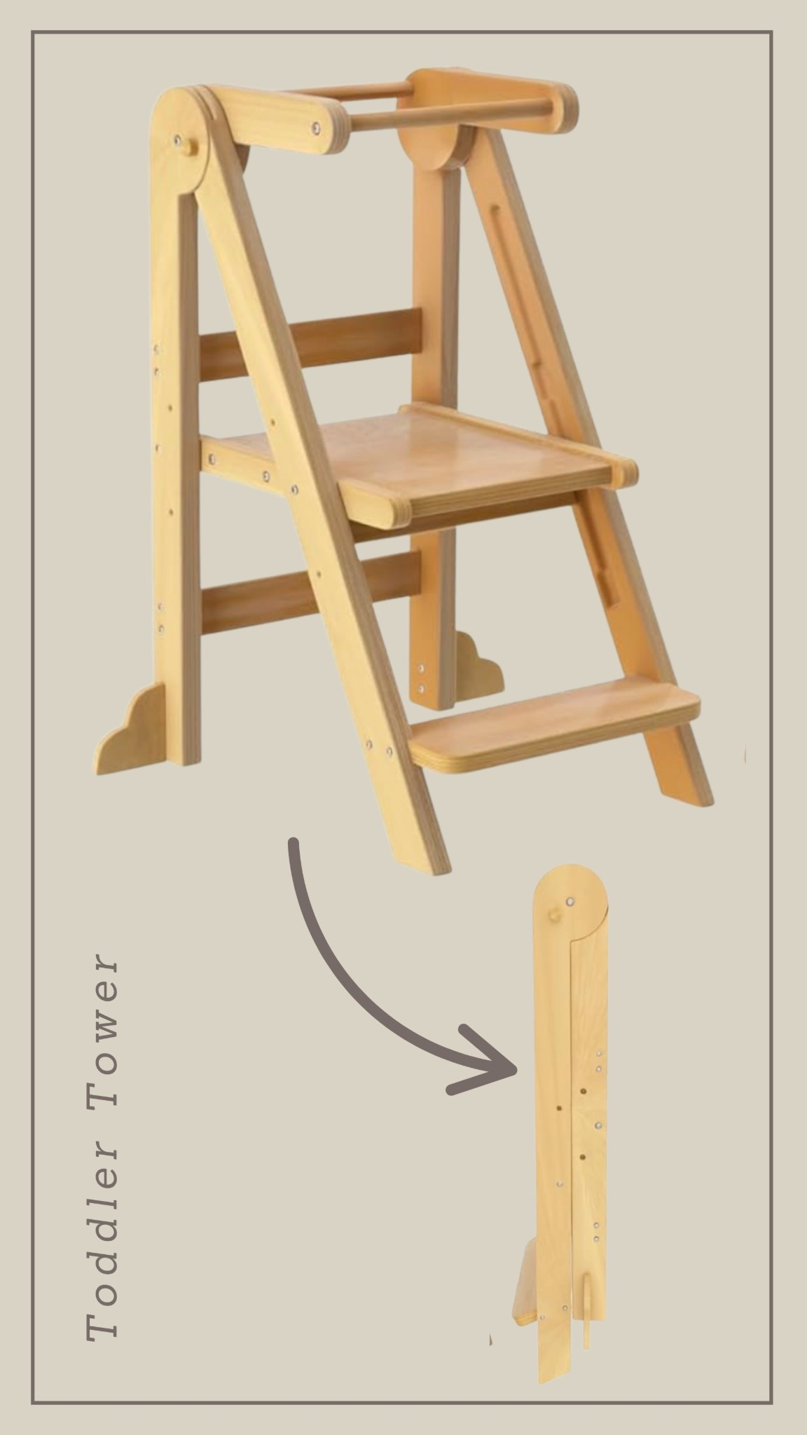 our toddler tower, looks just like the Piccalio one but a fraction of the price! 

toddler must haves / kids / home / kitchen / folding / tower / helper / inexpensive 

#LTKHome #LTKKids #LTKFindsUnder100