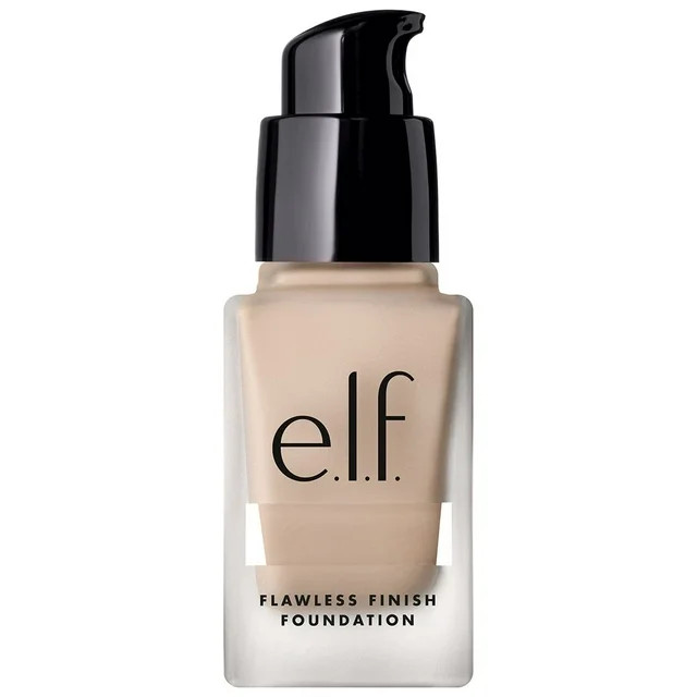 e.l.f. Flawless Satin Foundation, Snow, 0.68 fl oz | Walmart (US)