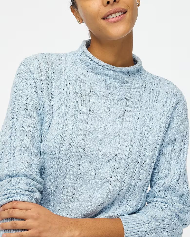 Rollneck™ cable sweater | J.Crew Factory