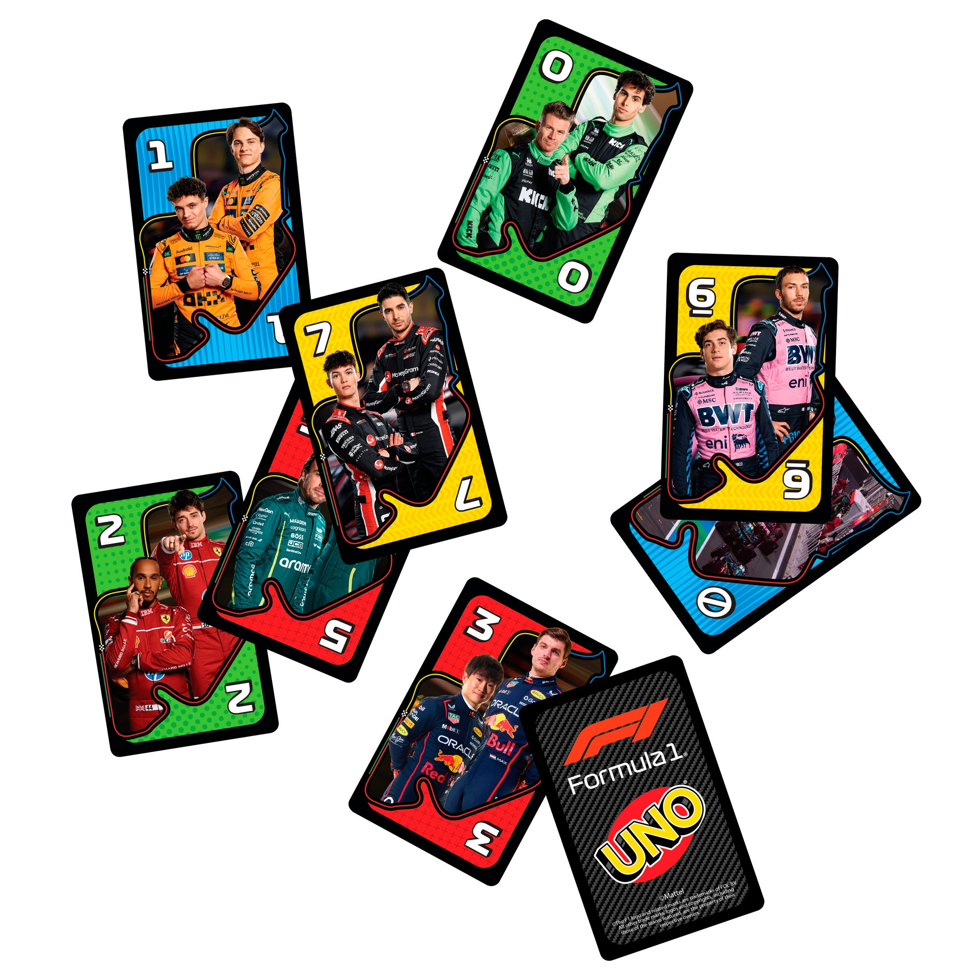 Formula 1 Mattel Uno Set | Fanatics