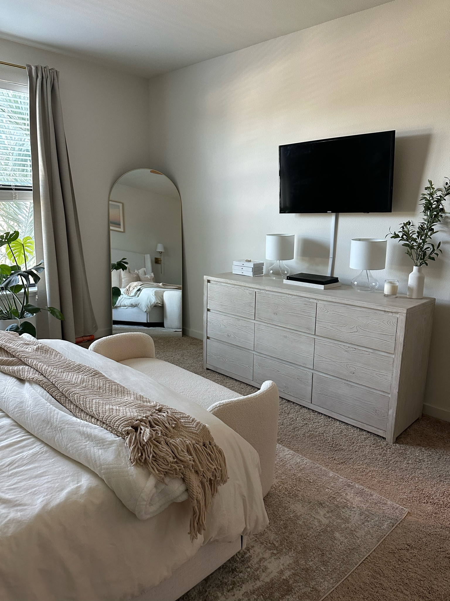 the neutral bedroom decor of my dreams! a mix of expensive and cheaper items to make the bedroom come together and feel like home. some of the bedding is one sale! 

#LTKSaleAlert #LTKStyleTip #LTKHome