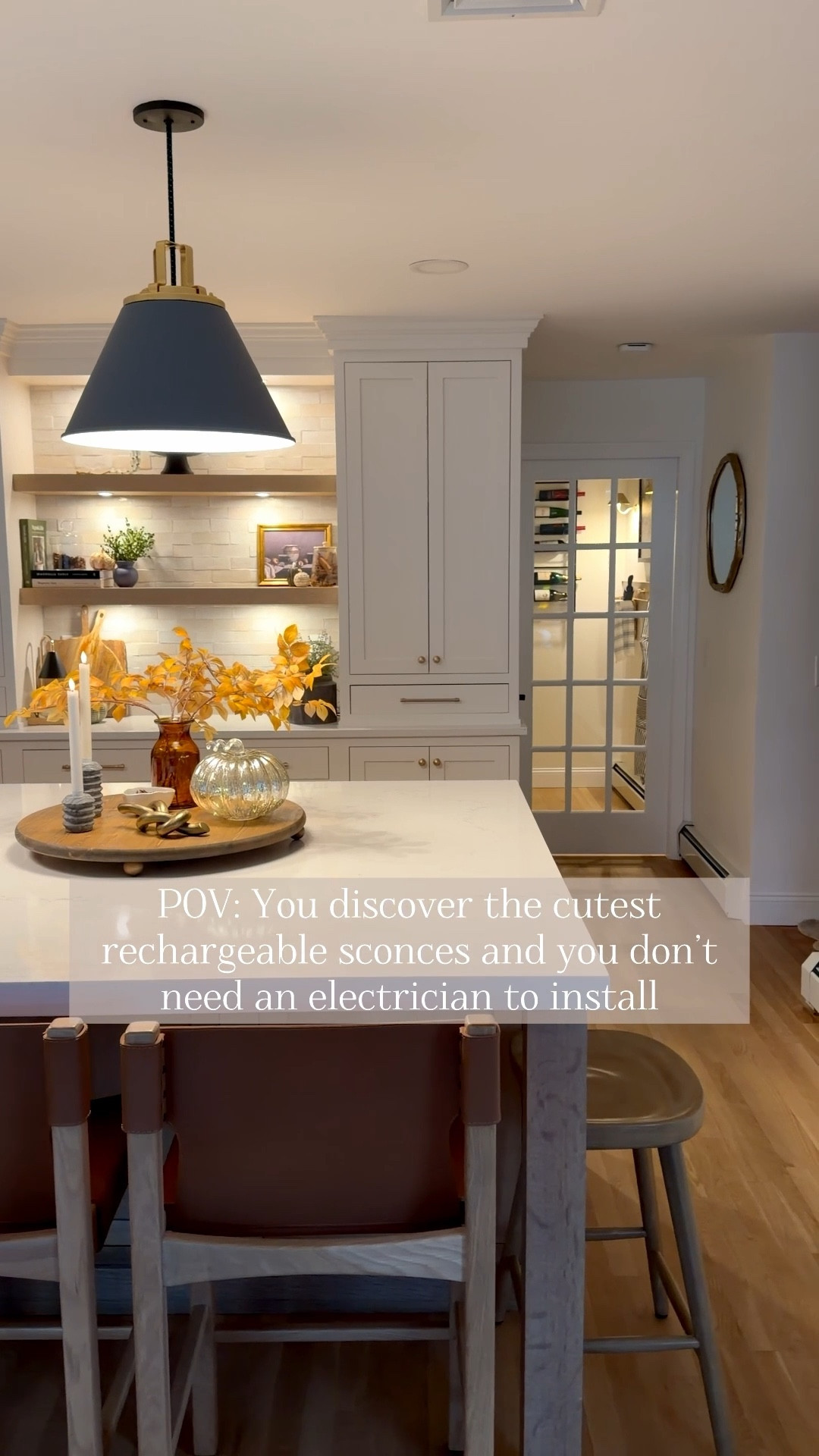 These sconces add the perfect touch to a small space and are fully rechargeable…no electrician required!   $30 off now! 

#LTKFindsUnder100 #LTKStyleTip #LTKHome