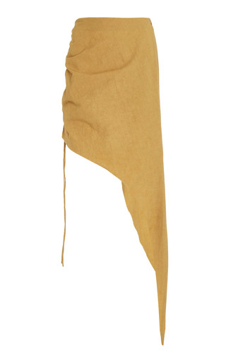 Vesta Asymmetrical Cotton-Blend Skirt | Moda Operandi (Global)