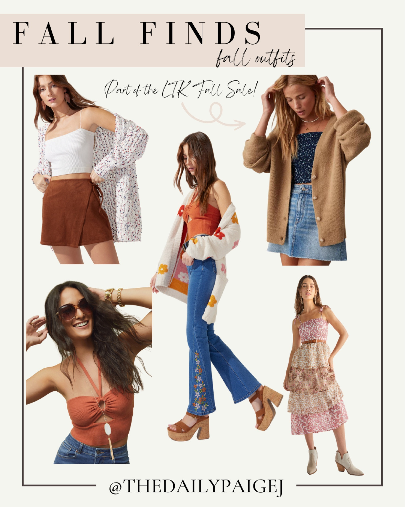 Looking for some fall outfit inspiration? Grab a cardigan with the LTK sale or a cute fall dress to pair with a denim jacket! So many great fall outfit options. 

Fall outfit, striped sweaters, fall denim, black denim, light wash denim, loafer, fall sweaters, fall vests, neutral outfit, cropped sweaters, fall fedora, black and white, Autumn outfits, autumn fashion, autumn colors, autumn jacket, autumn jeans outfit, autumn jacket womens, autumn street style, fall outfits women, fall outfits under $50, fall dresses, fall footwear, summer transition, pumpkin picking outfits

#LTKSale #LTKsalealert #LTKSeasonal