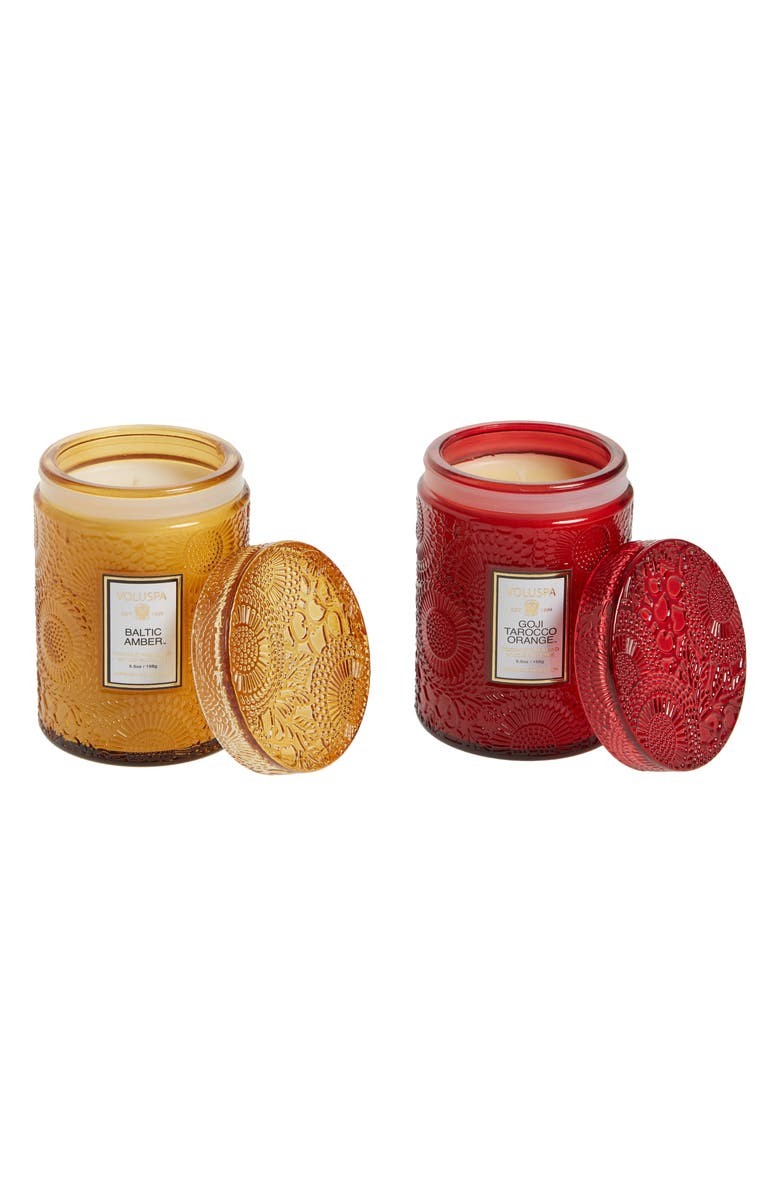 What it is: A pair of scented candles presented in glass jars with gorgeous floral designs that t... | Nordstrom