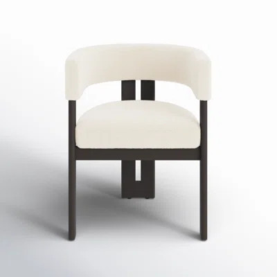 Lenita Boucle Dining Armchair | Wayfair North America