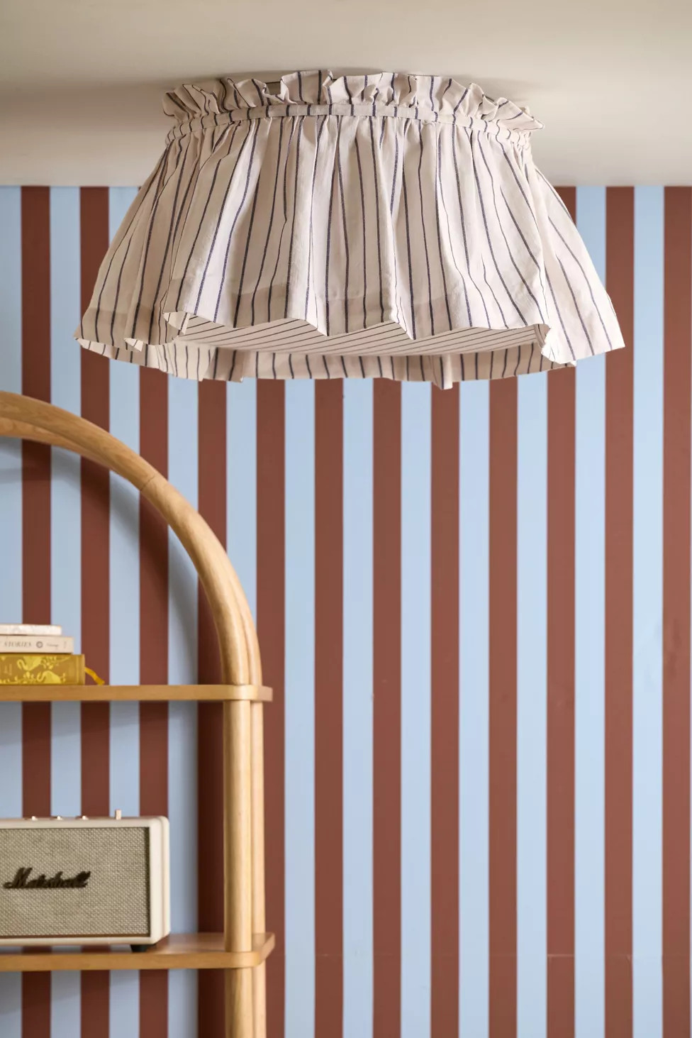 Dakota Gathered Fabric Flush Mount Conversion Kit | Urban Outfitters (US and RoW)