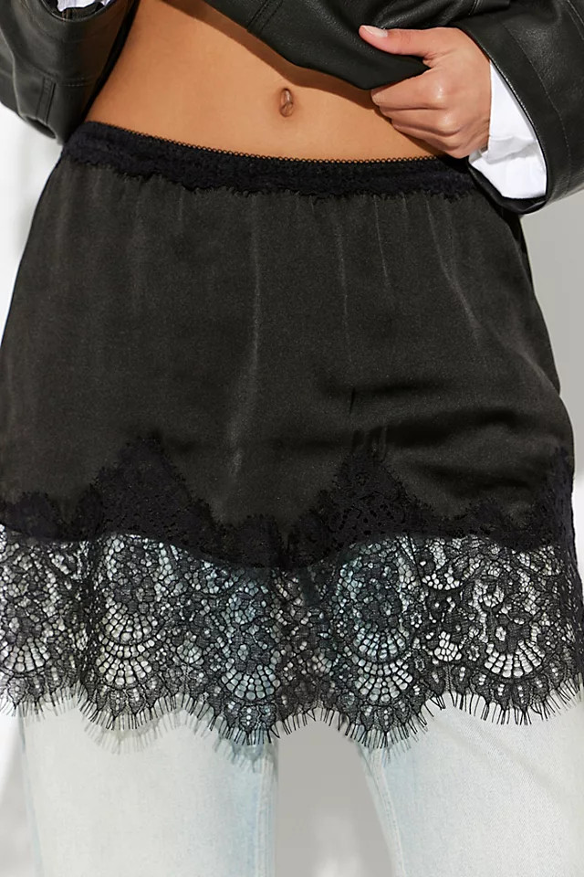 Meet In The Middle Half Slip by Intimately at Free People in Peach Paisley, Size: XS | Free People (UK)