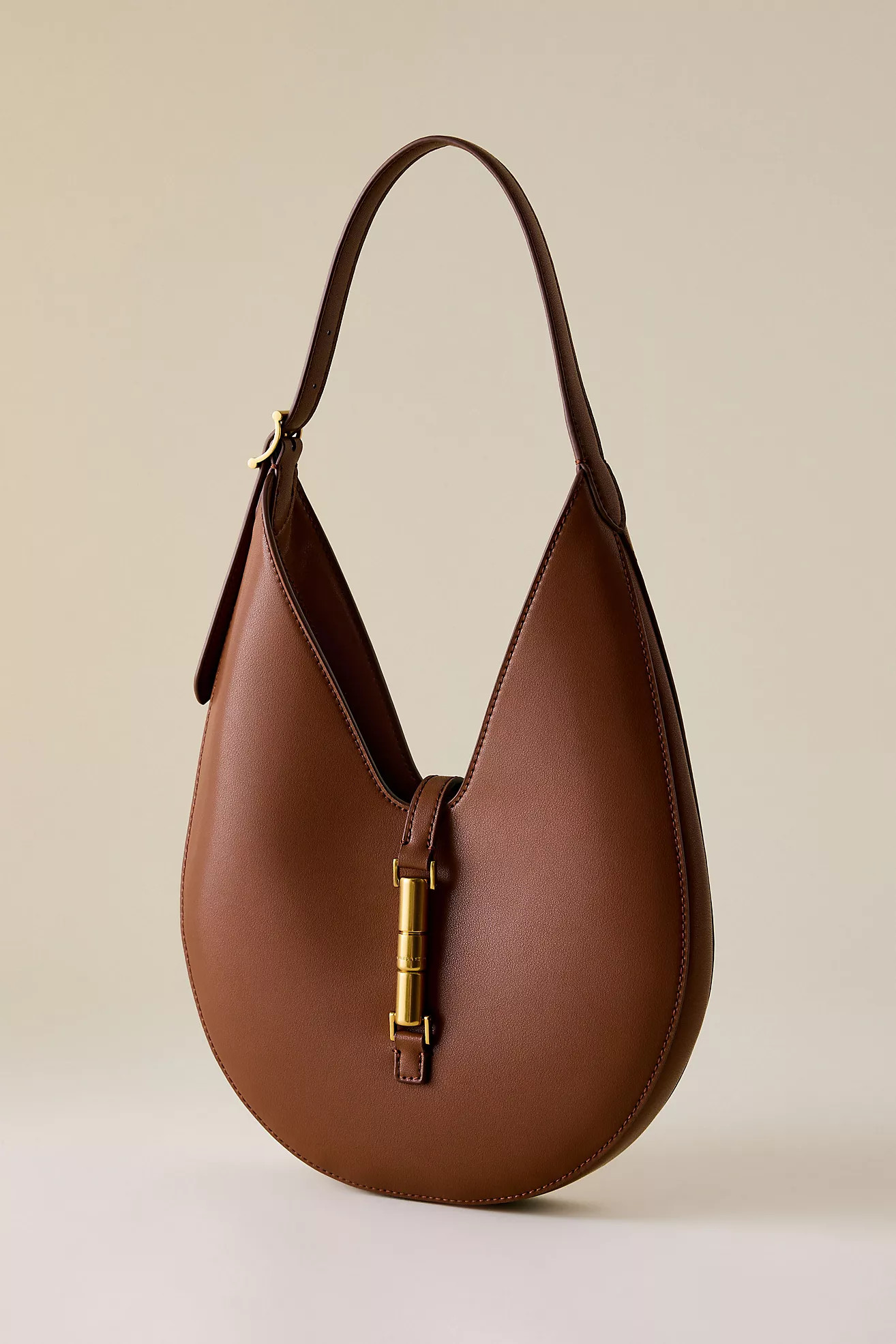 Charles & Keith Cesia Metallic-Accent Hobo Bag | Anthropologie (UK)