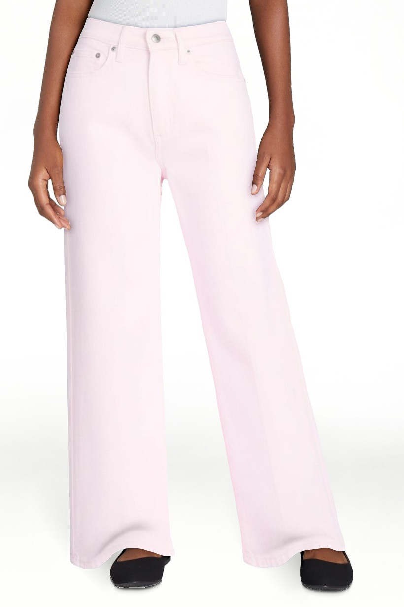 Free Assembly Women's and Women's Plus High Rise Cropped Wide Leg Jeans, Sizes 0-22W | Walmart (US)